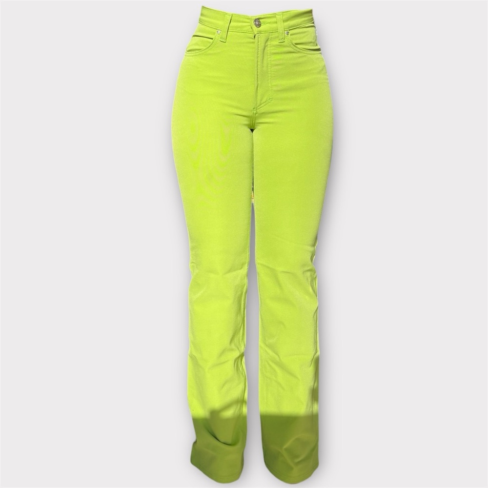 Versace Jeans Couture Neon Green Jeans NWT